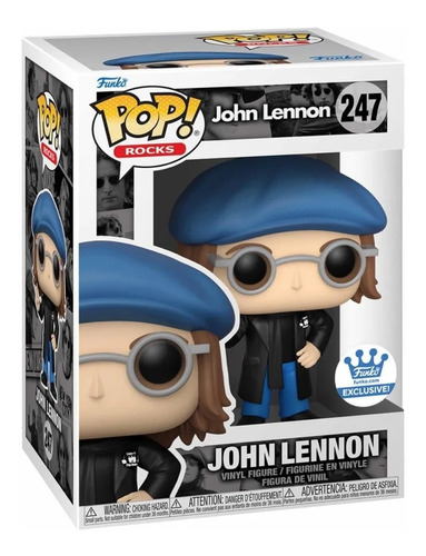 Pop Rocks John Lennon In Peacoat 247 Exclusivo Funko Shop