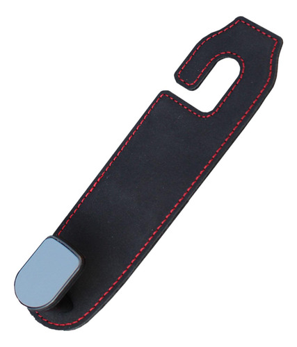 Colgador De Respaldo De Asiento De Coche De Cuero Pu, Negro