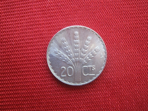 Uruguay 20 Centavos 1942 Plata 