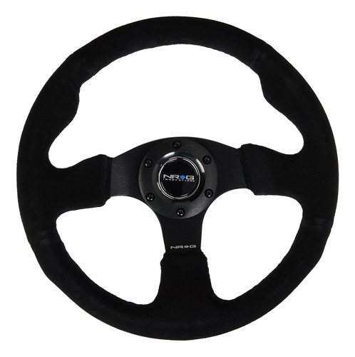 Nrg Innovations Rst-012s - Volante De Gamuza Estilo Carrera 