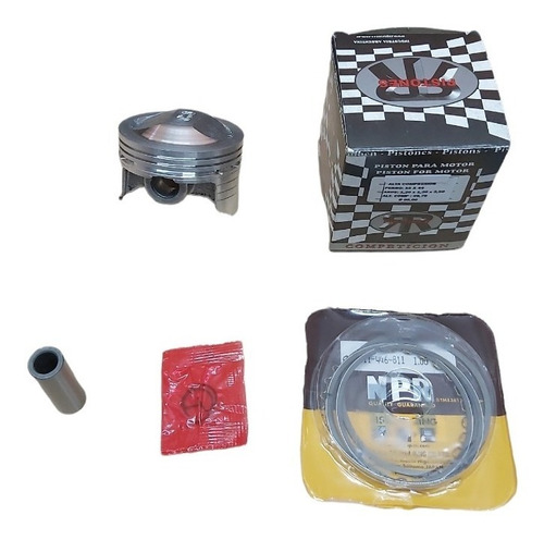 Kit Piston Alta Compresion Honda Crf 230 Aros Japon