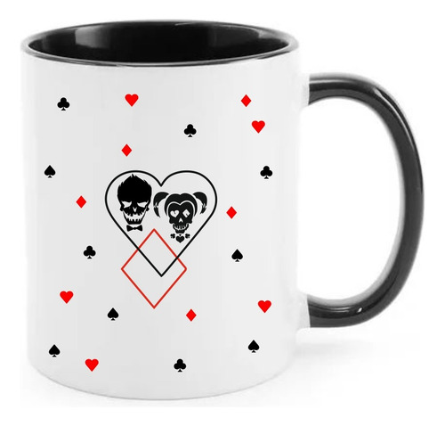 Caneca Namorados Arlequina E Coringa Casal Geek