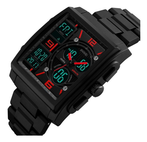 Reloj Skmei Hombre Mujer Cronometro Sumergible - Deportivo