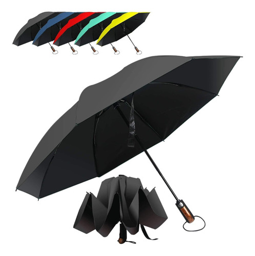  Folding Reverse Umbrella Designed In Singapore With Uv...