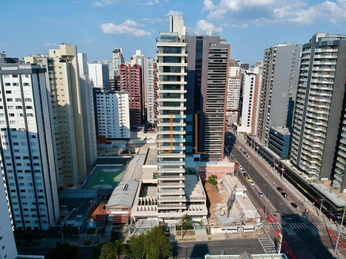Apartamento Garden, No Melhor Do Batel Rio Rhone - Ap0755