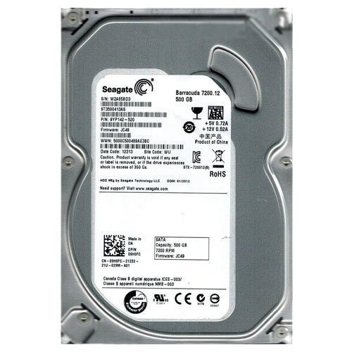 Disco Duro Seagate St3500413as Barracuda 7200.12 500gb 7200 