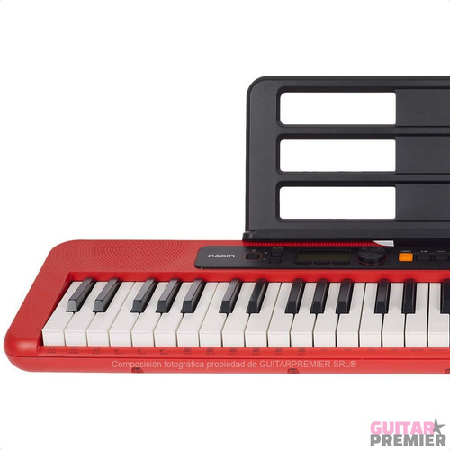 Organo Teclado Casio Ct-s200 Teclas Piano Usb Fuente Rojo