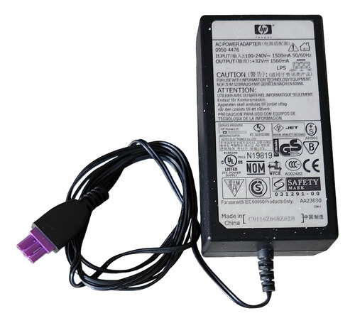 Fuente Original Impresora Hp 0950-4476 Ficha Violeta 