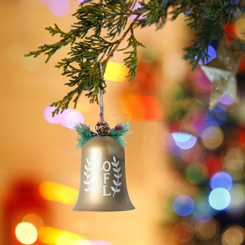 . E. Adornos Navideños, Campanas De Navidad, Colgantes,