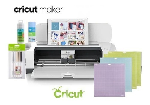 Imagen 1 de 6 de Combo Plotter De Corte Profesional Cricut Maker