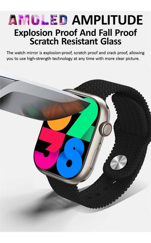 Hk9 Pro Más Smart Watch Fitness Tracker With Heart Nwdtw