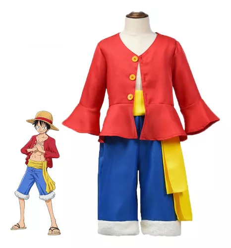 Cosplay Do Luffy Para Bebe