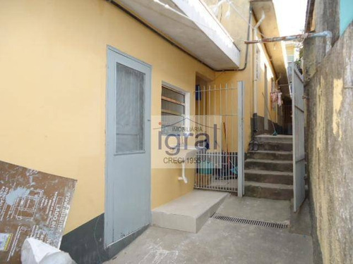 Casa Com 1 Dormitório Para Alugar, 40 M² Por R$ 700,00/mês - Vila Guarani (zona Sul) - São Paulo/sp - Ca0472