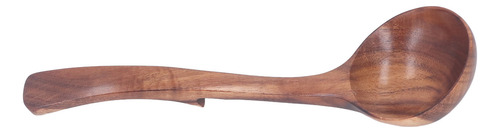 Cuchara De Madera Para Accesorios De Sopa De Madera Maciza