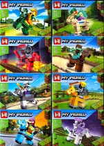 Comprar My World Bloques Para Armar Mg332 Pack X 8 Sets 304pz