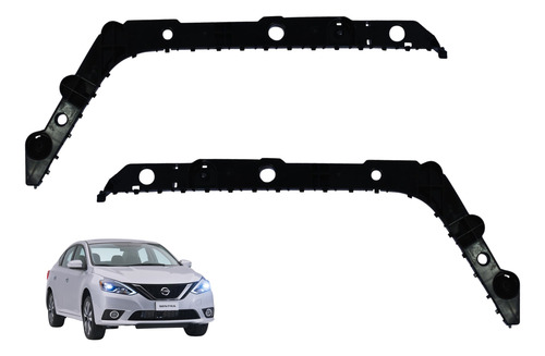 Juego Guia Soporte Fascia Trasera Sentra 2013 A 2017