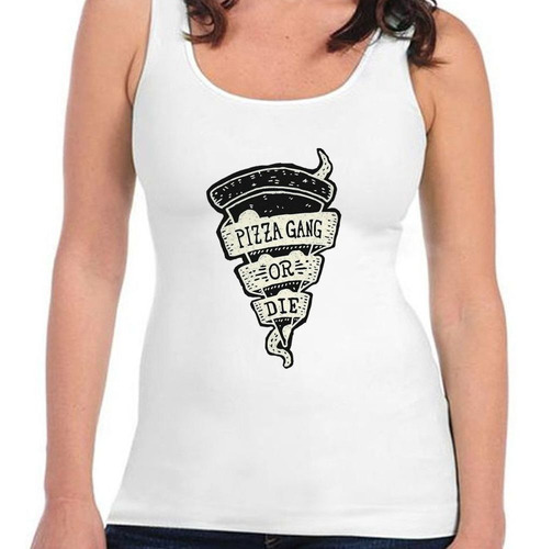 Musculosa Pizza Gang Or Die