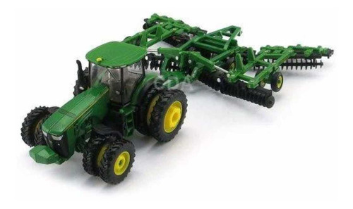 Miniatura Trator John Deere 8320r + Grades D Disco 637 1:64