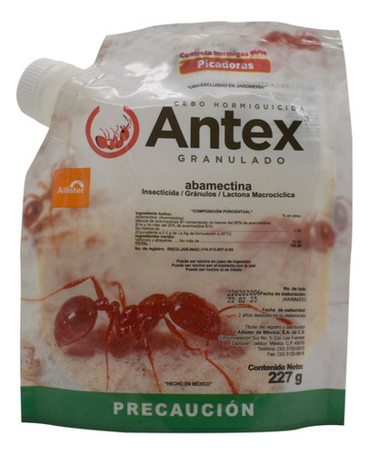 Insecticida para hormigas granulado Allister Antex 227g
