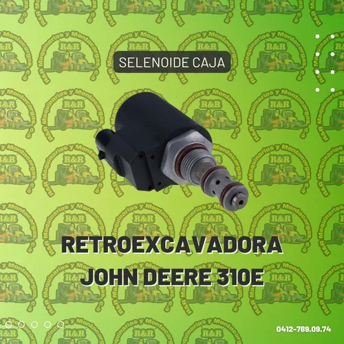 comprar Selenoide Caja Retroexcavadora John Deere 310e