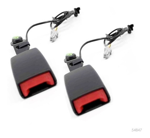 Kit X2 Tulipas Cinturon Seguridad Fiat Punto Sensor Original