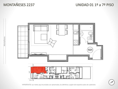 Venta Departamento De 1 Ambiente A Estrenar En Belgrano