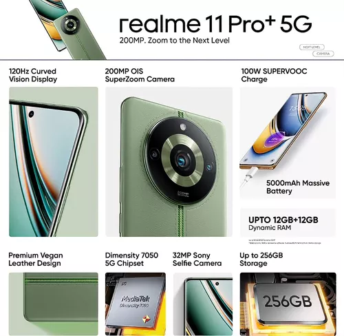 Teléfono Realme 11 Pro Plus 5g 12/512 Gb