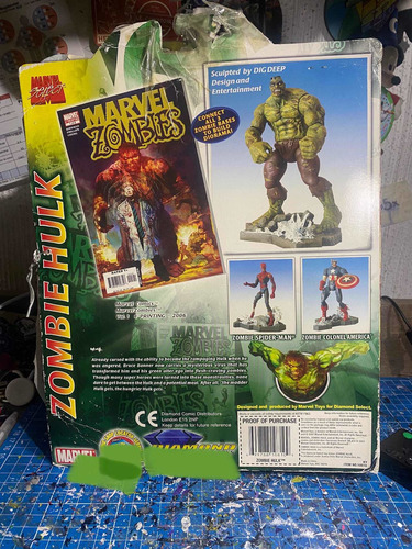 Zombie Hulk De Marvel Zombies Marvel Select 2007 (Usado)