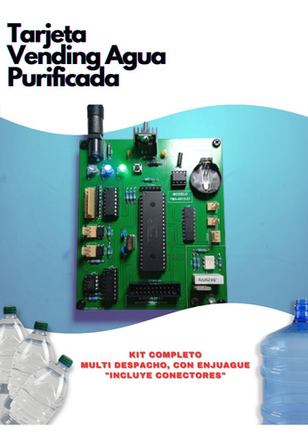 Tarjeta Vending Agua Purificada