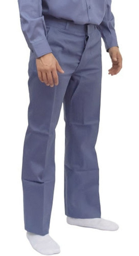 Pantalon De Trabajo- Beige-verde-azul-azulino 38 Al 70 Talle