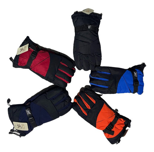 Guantes Para Nieve Adultos Resiste -30° Waterproof Outdoor