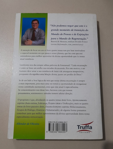 Aprimoramento Espírita -alkíndar De Oliveira (Usado)