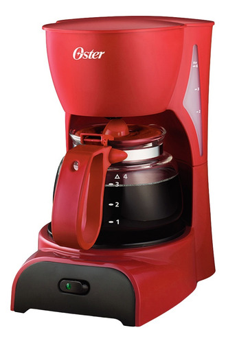 Cafetera Oster BVSTDCDR5 semi automática roja de filtro 127V