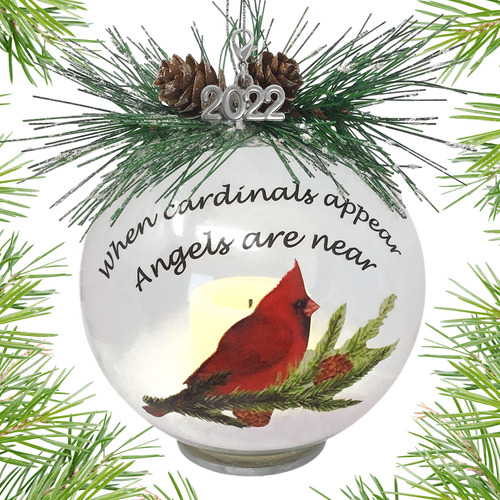 Ornamento De Navidad Del Cardenal Conmemorativo 2021 - Cuand