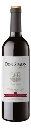 Vino Don Simon Seleccion Tempranillo 750 Ml