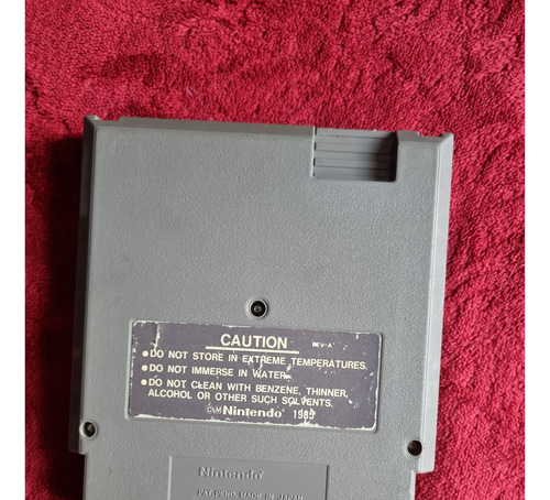 Ninja Gaiden Cartucho Original Nintendo Nes (Usado)