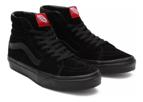 Imagen 3 de 8 de Botitas Vans Modelo Sk8 Negro Negro Nueva Colección!!!