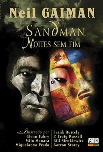 Sandman: Noites sem Fim, de Gaiman, Neil. Editora Panini Brasil LTDA, capa dura em português, 2005