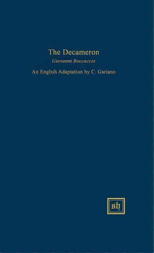 The Decameron, De Boccaccio, Giovanni. Editorial Perugia Pr, Tapa Dura En Inglés