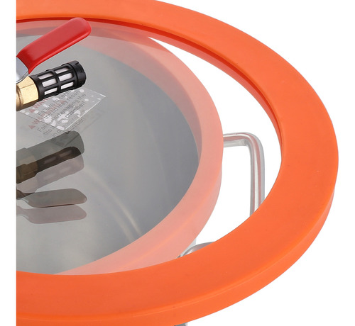 Vevor Kit Cámara De Vacío De 5 Galones+bomba De Vacío 3.5cfm