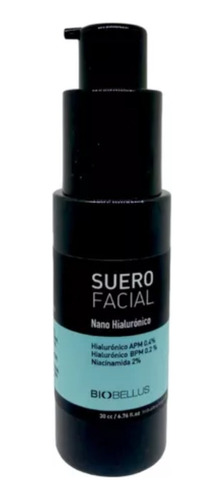 Suero Facial Nano Hialuronico Biobellus 30cc 