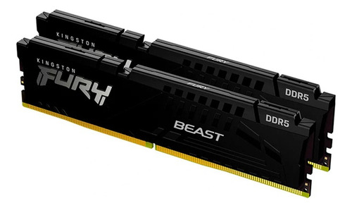 Kit Memoria Ram Kingston Fury Beast Ddr5 5200mhz 64gb 2x32gb