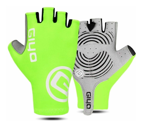 Guantes Cortos Antideslizante Ciclismo Giyo Deportivo - Btu