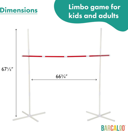 Juego De Limbo Para Niños Y Adultos, Palo Para Partido Al Ai