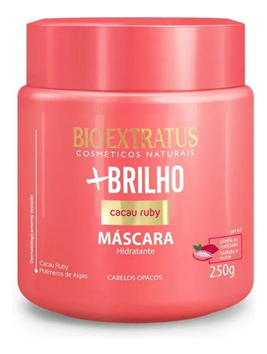 Bio Extratus Mais Brilho Máscara Capilar 250g