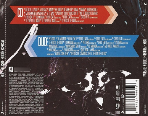 Reik _ Peligro (cd, Album + Dvd-v + Special Edition) (Usado)