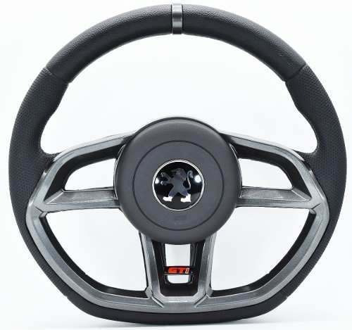 Volante Esportivo Gti Grafite Peugeot 307 2001-2014 Completo