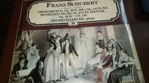 Lp Nuevo Sellado 1985 Schubert Impromptus Momento Musical