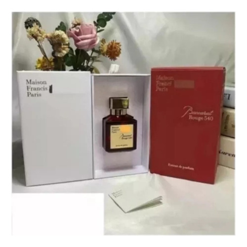 Extracto De Perfume Original Baccarat Rouge 540, 70 Ml
