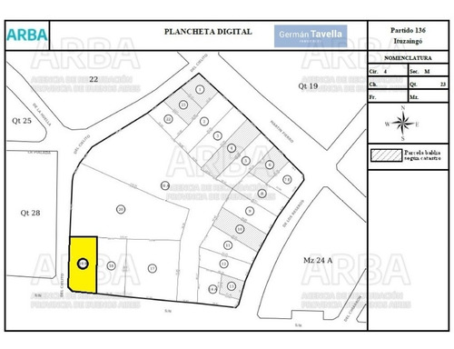 Imagen 8 de 9 de Fracción En Venta. 1341 M2 Sobre Acceso Oeste, Parque Leloir